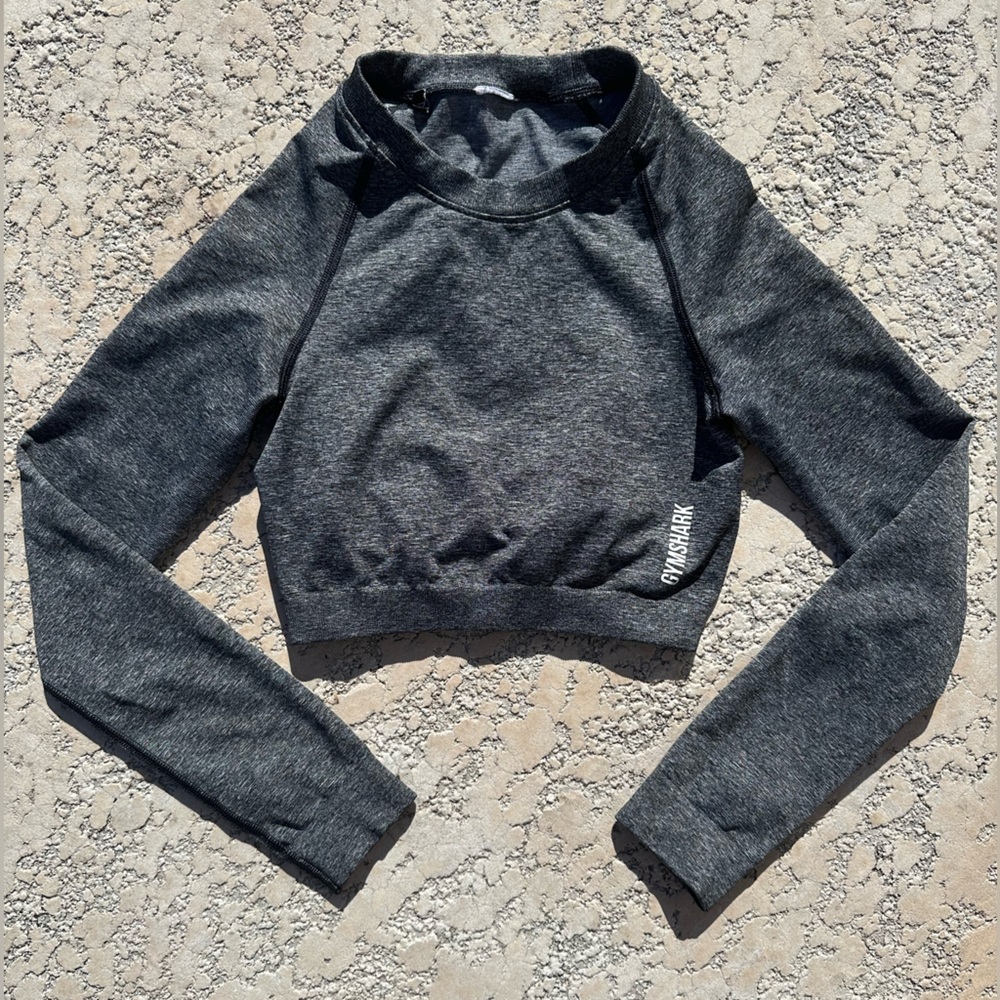 Gymshark Long-sleeve Gym Crop Top